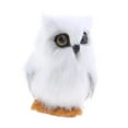 thumbnail image 1 of Soporte simudo búho Animal decoración Prop regalo búho Artificial decoración artesanal, búho espantapájaros para señuelo de jardín Macarena Artificial Owl Animal, 1 of 6
