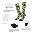 thumbnail image 6 of Balery Hawaii Palms Printed Novelty Socks Men's Women's Crew Socks Sports Socks Knee High Socks Cotton Socks Quirky and Cool Socks, 6 of 9
