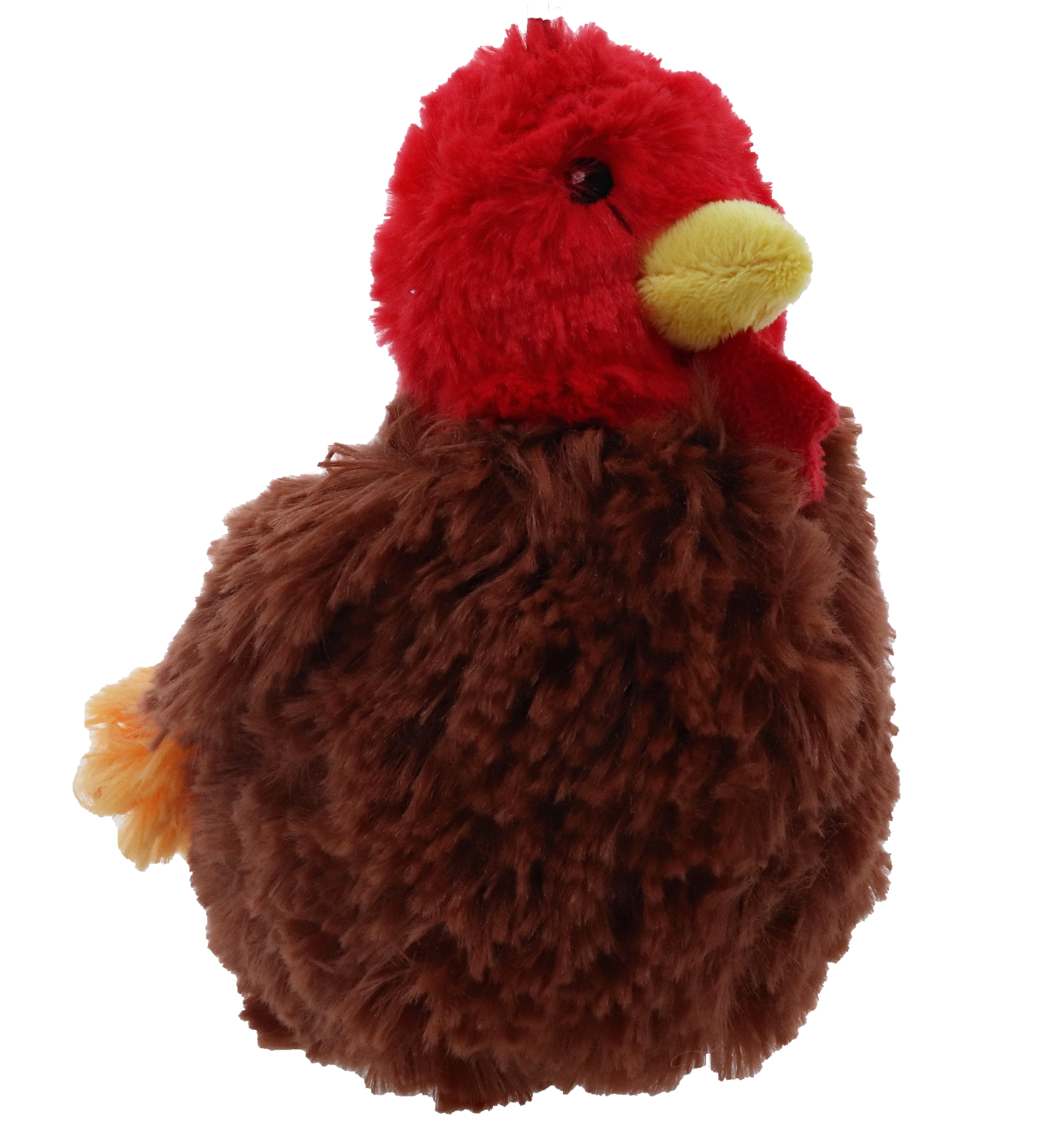 Play 365 Dog Toys Plush & Squeaky Chonky Bird Toy, Turkey