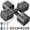 A-Strength Grey, variant on Neoprene Dumbbell Weight Pairs with Anti-Roll Square Head | Multiple Options