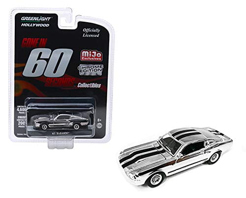 ° Greenlight 44742 Ford Mustang Eleanor Gris 1967-Hollywood Series 1:64 Nouveau 