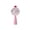 Pink, variant on Portable Handheld Fan with Colorful LED Lights and Clover Shape Design USB Rechargeable Personal Device for Outdoor Travel Summer Events Home Desk Accessory Gift, Green