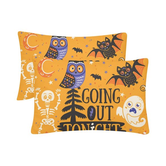 YUSDECOR Cute Cartoon Animals Pillowcase Pillow Protector Cushion Cover 20x30 inch,Set of 2