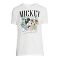 thumbnail image 3 of Mad Engine Mens White Mickey Mouse And Friends Graphic T-Shirt 3XL, 3 of 5