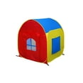 thumbnail image 2 of GigaTent House Mesh Windows Roll-Up Doors Easy Set Up Polyester Play Tent, Multi-color, 2 of 2