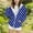 Blue, variant on Girls Top Girls Hooded Jacket Outerwear Zip Up Sweatshirt Casual Pullover Top for Youth Kids Lightweight Spring Fall Coat