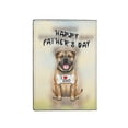 thumbnail image 2 of Cute Bullmastiff Loves Dad Happy Father's Day Travel Passport Wallet Dog Lover PU Leather Passport Holder Cover - 12008, 2 of 5