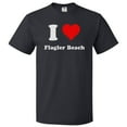 thumbnail image 1 of I Heart Flagler Beach T-shirt - I Love Flagler Beach Tee Gift, 1 of 2