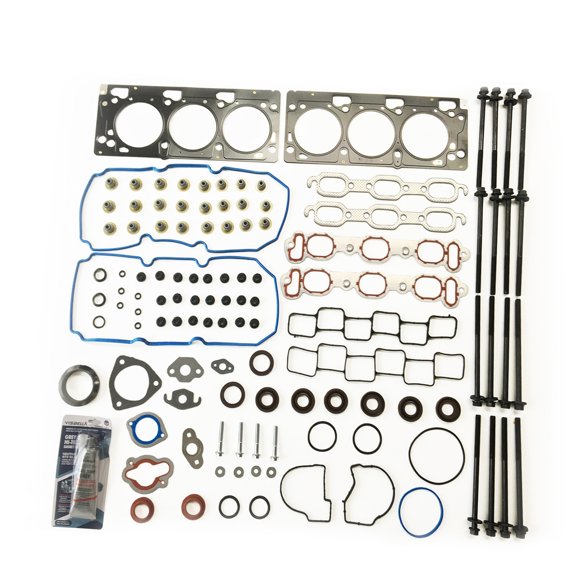 MLS Engine Head Gasket Set & 16 Head Bolts For Chrysler Dodge Plymouth 3.5L V6