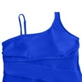 thumbnail image 5 of Otvok Trends Womens One Piece Swimsuits Tummy Control Plus Size High Waisted Bathing Suit Monokini L Blue, 5 of 6