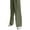 Army Green, variant on Women's Pants Casual Plain Wide Leg Apricot XS (2)