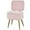 Pink, variant on Vanity Stool Chair with Storage and Folding Back, Small Faux Fur Soft Ottoman, 4 Metal Legs with Anti-Slip Feet, Modern Multifunctional Chairs for Makeup, Bedroom White (White)