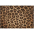 thumbnail image 4 of Dreamtimes Bathroom Rug Set 2 Pieces Leopard Print Soft and Absorbent Bathroom Floor Mat Non Slip Commode Contour Rug Plush Bath Mat Set, Machine Washable and Easier to Dry, 4 of 7