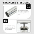 thumbnail image 5 of 304 Stainless Steel Meat Mincer Croquettes Machine Making Sausage Vertical Syringe Stuffer, 5 of 6