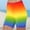 Multicolor#2, variant on LEBONYARD Women's Plus Running Shorts,Women's Summer High Waisted Shorts Summer Casual Stretch Short Sport Shorts Multicolor XXL