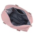 thumbnail image 3 of Bolsa de viaje grande, bolsa deportiva para gimnasio, bolsa de fin de semana para mujer, color rosa., 3 of 5