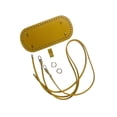 thumbnail image 4 of Conjunto de bolso tejido Hugo Accesorios para mochila Correa para bolso Parte inferior de Cuero amarillo, 4 of 10