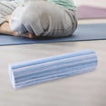 thumbnail image 1 of Rodillo de espuma para ejercicios, suave y práctico, para pilates, rodillo de espuma EVA para ejercicios básicos de yoga, para trabajar todo el cuerpo Azul, 1 of 8