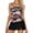 Pink womens swimsuits, variant on Summer Saving pimelu Bathing Suit for Women Tankini Set for Women Two Piece Swimsuits Modest Swimsuits with Skirts Beach Vintage Floral Print High Waist Swimsuits Bathing Suits for Women
