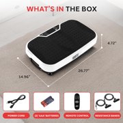 Hurtle HURVBTR36 Vibration Plate Machine for Home Body Exercise Workout Training