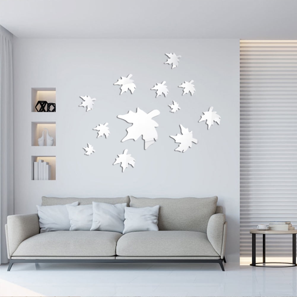 3D Maple Tree Leaves 72 Wall Paper Decal Decor Home Kids Nursery Mural  Home