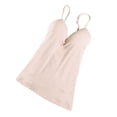 thumbnail image 2 of Womens Adjustable Strap Built Tank Tops Camisole Skin Color, 2 of 8