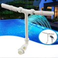 thumbnail image 2 of Solar Pool Fountain with 11 Color LED Lights Adjustable Pool Fountain for Swimming Pool Sprinkler Waterfall Lights Fun Pool Waterfall_Perfect Gift, 2 of 5