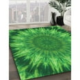 thumbnail image 2 of Ahgly Company Indoor Rectangle Patterned Green Area Rugs, 2' x 3', 2 of 6