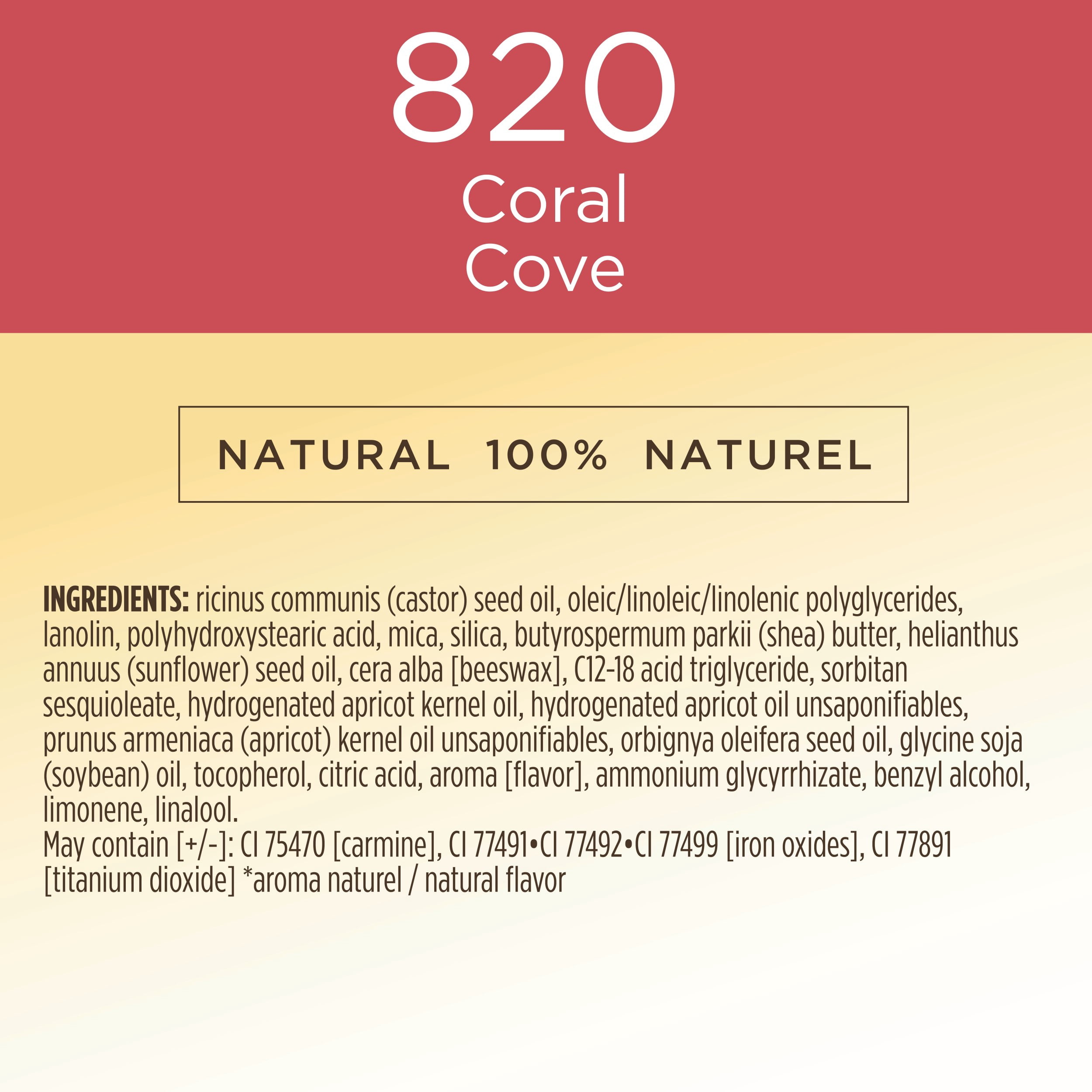 Burts Bees 100% Natural Moisturizing Liquid Lipstick, Coral Cove  1 Tube