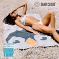 thumbnail image 2 of Toalla de playa Sand Cloud Turkish 100% algodón orgánico marino, 2 of 6