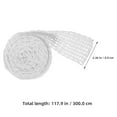 thumbnail image 2 of LEORX Meat Netting Roll White 1 Roll 118x2.4x0.04In Cotton Thread, 2 of 8