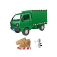 thumbnail image 4 of Coche de juguete de inercia, coche deslizante, práctica para desarrollar la inteligencia, coche impulsado por fricción. Verde, 4 of 9