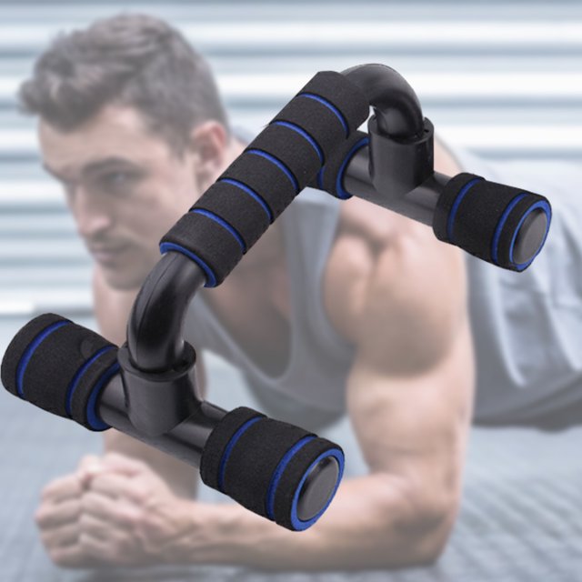Soportes para flexiones, barra con asas de espuma, estante eléctrico para Fitness para entrenamiento muscular del pecho y el brazo