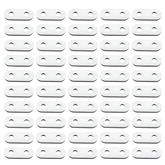 AUQ 50pcs Outdoor Curtain Weights Drapery Accessories White 124g