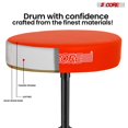 thumbnail image 4 of 5 Core Drum Throne 3" Thick Padded Memory Foam Comfortable Drummer Stool 330Lb Capacity Adjustable, 4 of 14