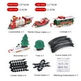 thumbnail image 4 of Lights And Sounds Christmas Train Set Railway Tracks Toys  Train Gift, 4 of 5
