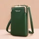 thumbnail image 5 of Bolso bandolera para teléfono móvil Bolso bandolera ligero para teléfono celular Verde, 5 of 8