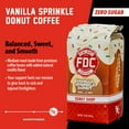 thumbnail image 6 of Fire Department Coffee Vanilla Sprinkle Donut Medium Roast Premium Ground Coffee, 12 oz, 6 of 8