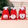 thumbnail image 2 of Felices vacaciones muñeco de nieve niños bolsas de regalo de Navidad decoración regalos bolsas de regalo de Navidad baratas portátiles, 2 of 4