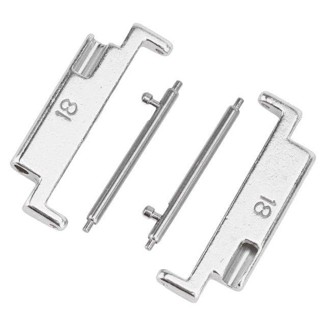 Metal Watch Band Adapter Stainless Steel Connection Adapter Replacement for Smartwatches with 18-22mm Connectors