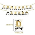 thumbnail image 3 of Elainilye Class of 2025 Graduation Banner, Congrats Grad Background Banner, Graduation Flag and Sign, Hanging Flag Decoration Backdrop for Grad Parties, Ceremony, Photo Props, 3 of 8