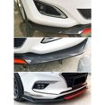 thumbnail image 2 of Universal Car Front Bumper Lip Spoiler Splitter Body Kits 2 Layer Carbon Fiber, 2 of 5