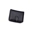 thumbnail image 2 of Sonducket Cartera de cuero para mujer, tarjetero, tienda de viajes, recibos, monedas, billetes, monedero de almacenamiento, regalo de bolsillo portátil Carteras Negro Sonducket AP011561-02, 2 of 6