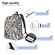 thumbnail image 3 of Easygdp Leopard And Zebra Mochila de Lona Resistente para Laptop, Compatible con Laptops de 15 a 17 pulgadas, Ideal para Escuela, Trabajo y Viajes-Small, 3 of 5