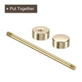 thumbnail image 4 of 8Pack Metal Bag Strap Connect Buckles,38x42mm Purse Screw Fixing Rivets (Light Golden), 4 of 6