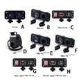 thumbnail image 3 of sweethay Interruptor Panel Socket 12V Botón Controlador Botones Regulador de control Accesorios para automóviles Parte Interruptores Type2 NO2, 3 of 6