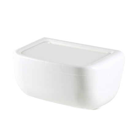 Tissue Box Roll Paper Case Tissue Dispenser Toilet Bathroom Wall mounted Paper Towel Holder Storage Rack Tray