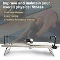 thumbnail image 6 of Foldable Pilates Reformer, Pilates Machine & Equipment for Home use, White, 6 of 7