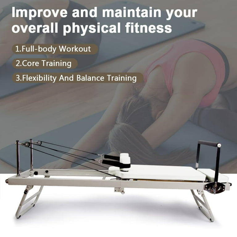  GICIR Pilates Reformers Foldable Pilates Reformer, Pilates  Machine & Equipment for Home Use, Suitable for Commercial and Home Gym  Training Equipment : Sports & Outdoors