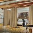 thumbnail image 3 of End2End Room Divider Kit - X-Large A, 8ft Tall x 14ft - 18ft Wide, Harbor Blue (Room, 3 of 6